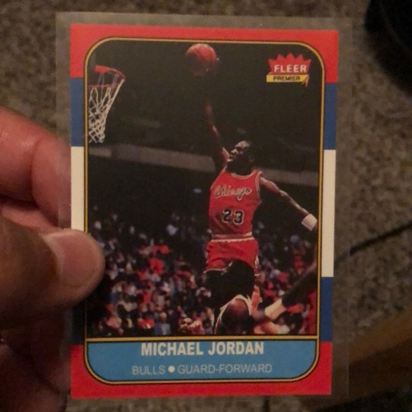 Michael Jordan rookie card #57 (RP) - Picture 3 of 3